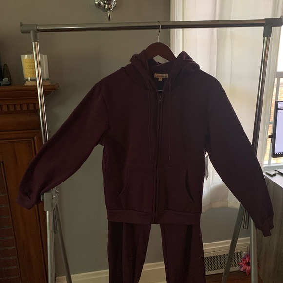 Basic Soft & Comfy Purple Matching Set - Picture 2 of 6